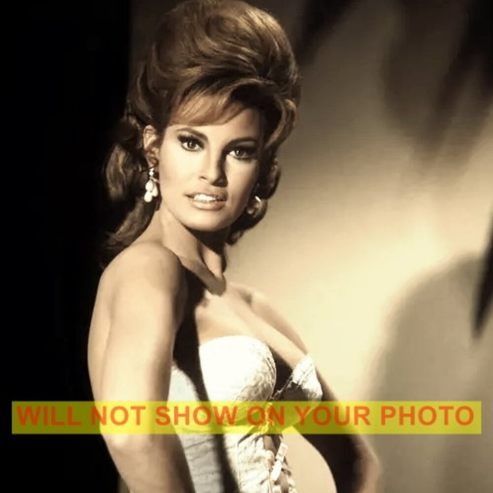 Photo Collectible Print 8x10 Hollywood Actress, Gorgeous Raquel Welch, No Tats!